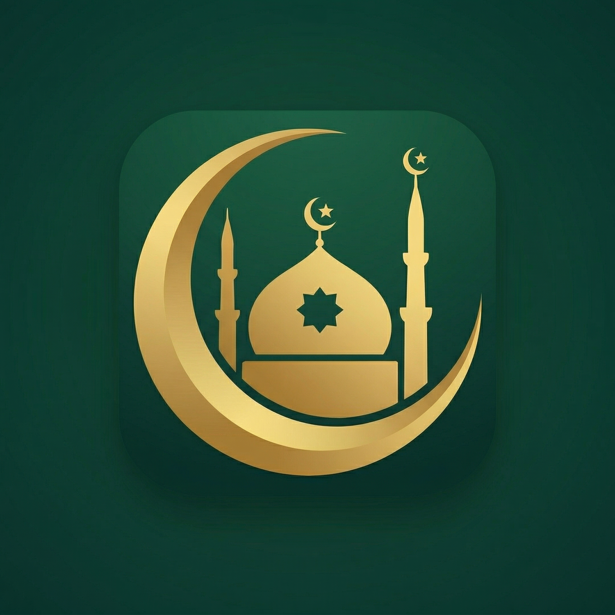 Namaz Vakti Kıble ve Kur'an Logo